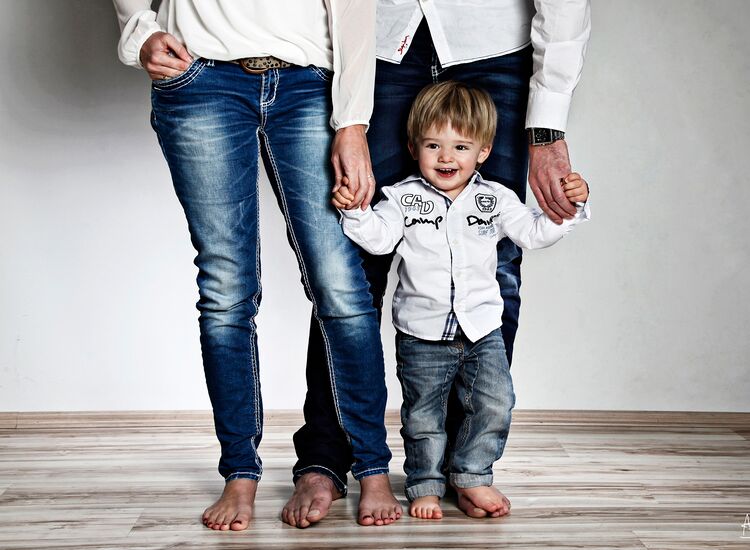Familienfotografie mit Kind